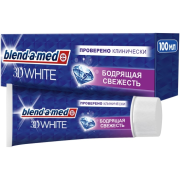 Зубная паста 3D White Бодрящая Свежесть 3 в 1, Blend-a-Med, 100 мл