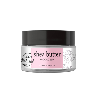Масло ши Shea butter с маслом розы, Бизорюк professional, 100 мл