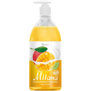 Крем-мыло жидкое увлажняющее Манго и лайм, Milana, Grass, 1000 мл
