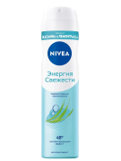 Антиперспирант спрей женский Энергия свежести, Nivea, 150 мл