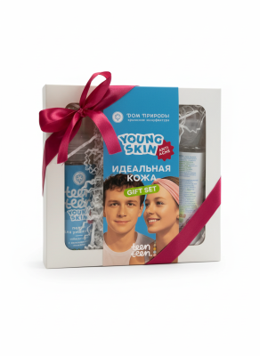 Подарочный набор Teen Teen для лица (Пенка для умывания, Тоник, Крем для лица), 440 г 