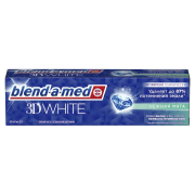 Зубная паста 3D White Нежная мята 3 в 1, Blend-a-Med, 100 мл