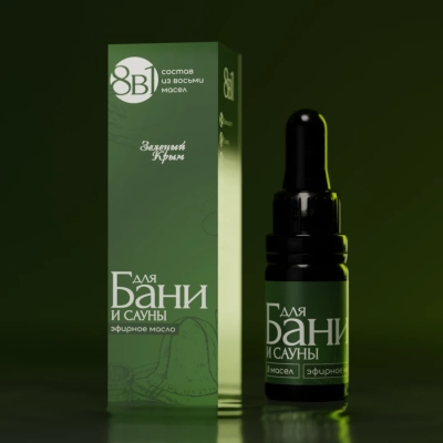 Эфирное масло "Для бани" из 8 масел, 10 мл	
