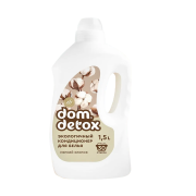 Кондиционер для белья Мягкий хлопок Dom Detox, 1,5 л