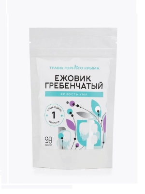 Капсулы Ежовик гребенчатый ясность ума, 90 шт
