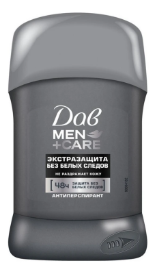 Дезодорант-антиперспирант мужской стик Invisible Dry, защита без белых следов, DOVE, 40 мл