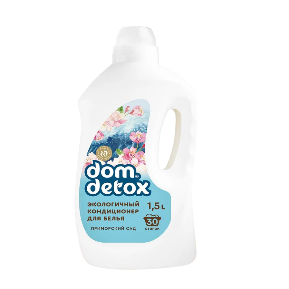 Кондиционер для белья Приморский сад Dom Detox, 1,5 л (Дом Природы ...