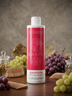 Шампунь От выпадения волос Виноградная, 200 мл