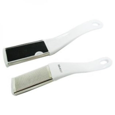 Терка педикюрная металлическая 2-сторонняя zo RB-0507