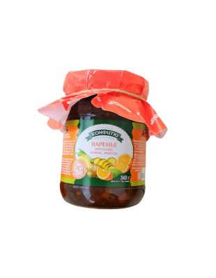 Варенье из имбиря с апельсином и лимоном, 340г