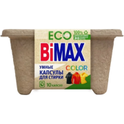 Капсулы для стирки ECO Color, BiMAX, 10 капсул 