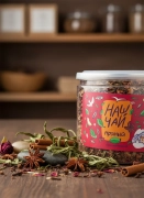 Наш Чай Пряный нормализация пищеварения, омоложение организма, 200 г