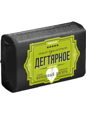 Мыло туалетное Дегтярное, Аист, 140 г