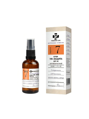 Крем для лица УФ защита SPF 35 Антивозрастной № 7, PANACEA LIFE, 50 мл