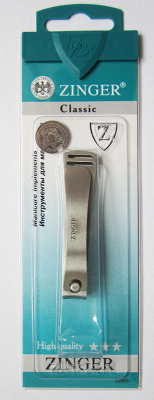 Клиппер для ногтей маленький изогнутый, zo 502057-SSZ