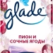 Освежитель воздуха аэрозоль Пион и Сочные ягоды, Glade, 300 мл