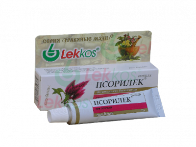 Травяная мазь "Псорилёк" при псориазе, 15 г