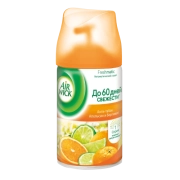 Освежитель воздуха автомат сменный блок Антитабак Апельсин и бергамот, 250 мл