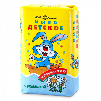 Детское туалетное мыло Ромашка 90г
