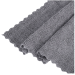 Салфетки из МИКРОФИБРЫ 30х30 см, GRAY & BLACK, big pack, КОМПЛЕКТ 10 штук, 180 г/м2, LAIMA HOME