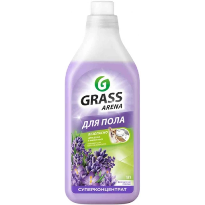 Средство для мытья полов Arena Лаванда с полирующим эффектом, GRASS, 1 л