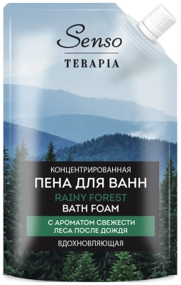 Пена для ванн концентрированная Rainy Forest с ароматом свежести леса, Senso Terapia, 500 мл