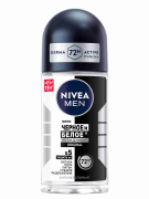 Антиперспирант шариковый мужской Men Невидимый для Черного и Белого, Nivea, 50 мл
