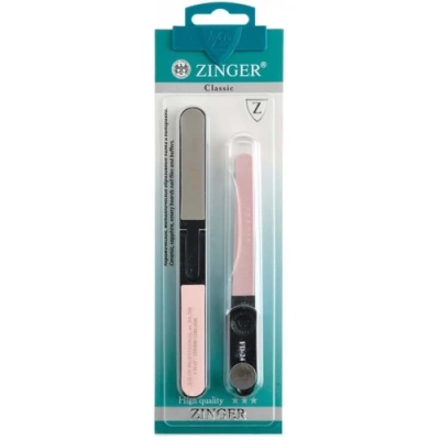 Набор маникюрный пилка керамическая + полировка 3-сторонняя, zo Sis-25 - 1