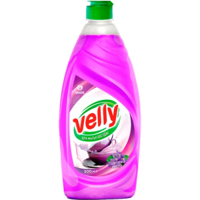 Средство для мытья посуды Бархатная фиалка, Velly, Grass, 500 мл