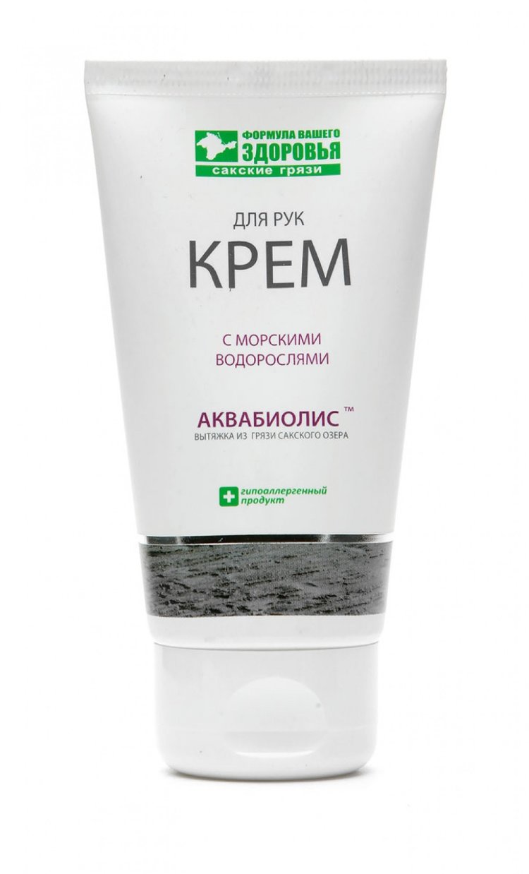 Крем для рук С морскими водорослями Аквабиолис, 75 мл (Формула Здоровья ...