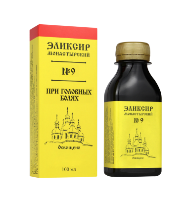 Эликсир №9 При головных болях Архыз, 100 мл