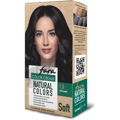 Краска для волос Natural Colors, 1.0 черный