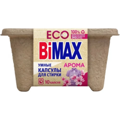 Капсулы для стирки ECO Арома, BiMAX, 10 капсул