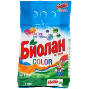 Стиральный порошок автомат Color, Биолан, 1,2 кг