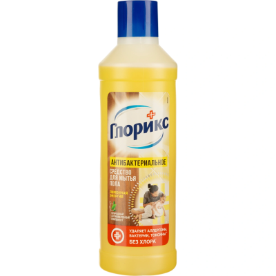 Средство чистящее для пола Лимонная энергия, Glorix, 1 л