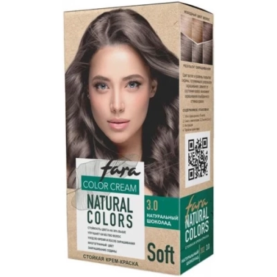 Краска для волос Natural Colors, 3.0 Натуральный шоколад
