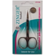 Ножницы маникюрные для кутикулы, закругленные, ZS B-128-S