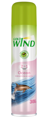 Освежитель воздуха Ocean, Gold Wind, 300 мл