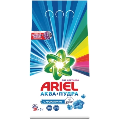 Стиральный порошок автомат Touch of Lenor Fresh, Ariel, 3 кг