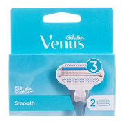 Сменные кассеты для бритья Venus Smooth, Gillette, 2 шт