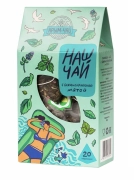 Чай С бахчисарайской мятой зелёный Наш чай в пирамидках, 20 шт., 50 г