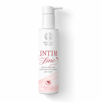 Деликатный гель для интимной гигиены INTIM Line, 200 мл