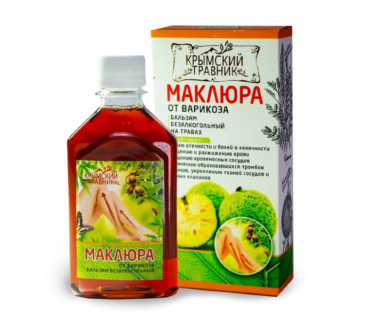 Бальзам Маклюра, 250 мл (Крымский Травник), купить в Мск, СПб и др ...