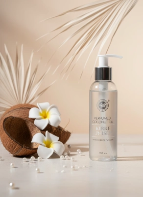 Парфюмированное кокосовое масло для лица и тела KIRKE Unisex интенсивное питание, 150 мл