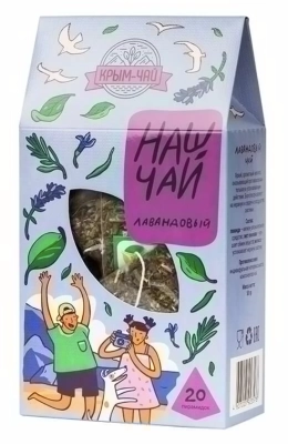 Чай Лавандовый Наш чай в пирамидках, 20 шт., 50 г