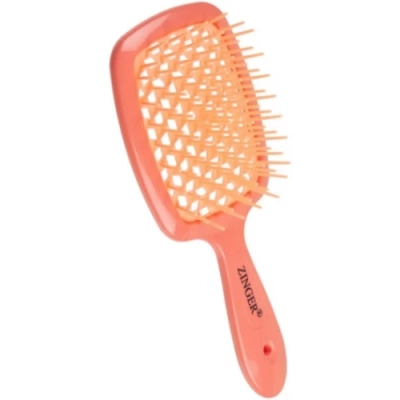 Расческа массажная коралловая sz-CH-8586 Coral Orange