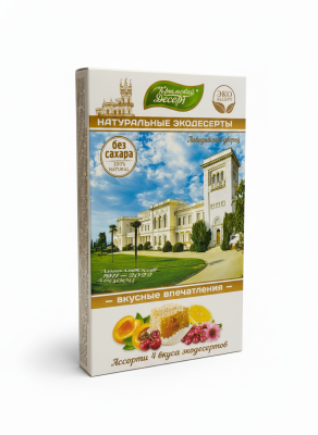 Рахат-лукум Ассорти без сахара Ливадийский дворец, 130 г