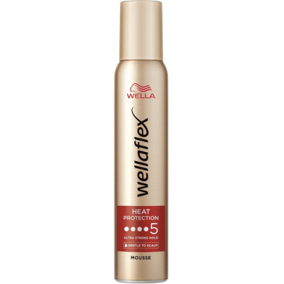 Пена для укладки волос Heat Creations Ultra сильная фиксация, Wella, 200 мл