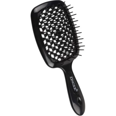Расческа массажная средней жесткости sz-CH-8586 Black-black