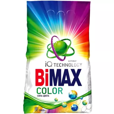 Стиральный порошок автомат Color, BiMax, 3 кг